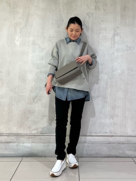 BEARDSLEYさん(レディース・156cm)の冬コーディネート