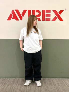 「AVIREXBelle」｜ERIさん（レディース・150cm）の春コーディネート