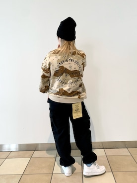 「AVIREXBelle」｜ERIさん（レディース・150cm）の秋コーディネート