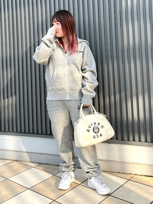 ［新品未使用品］AVIREXパーカー ヴィンテージスウェットパーカー レディース AVIREX パーカー VINTAGE SWEAT PARKA/ ヴィンテージスウェット