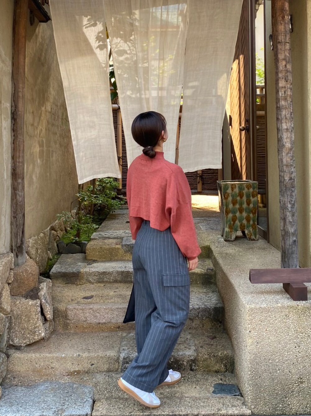 STYLEMIXER（スタイルミキサー）の「ピンストライプカーゴパンツ