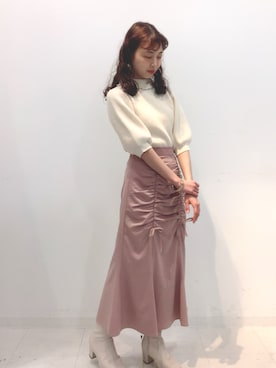 Momoさん（レディース・148cm）の冬コーディネート