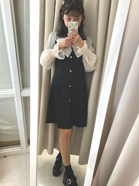 Momoさん(レディース・148cm)の冬コーディネート