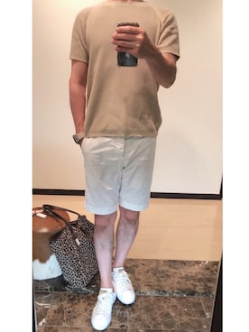 「Felisi（フェリージ）のアイテム」を使った、ボンジョルノさん（メンズ・168cm）の夏コーディネート