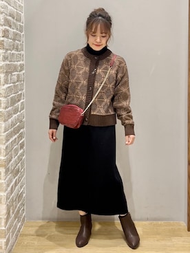 みぃーさん（レディース・153cm）の冬コーディネート