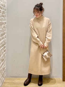 みぃーさん(レディース・153cm)の冬コーディネート