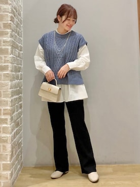 みぃーさん（レディース・153cm）の秋コーディネート