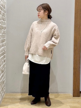 みぃーさん（レディース・153cm）の冬コーディネート