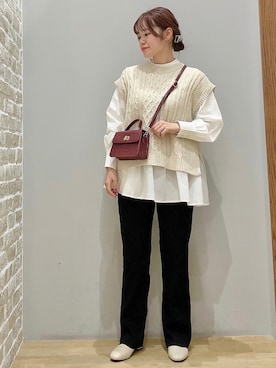 みぃーさん（レディース・153cm）の秋コーディネート