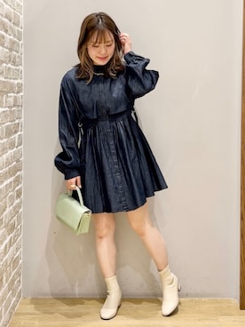 みぃーさん（レディース・153cm）の春コーディネート
