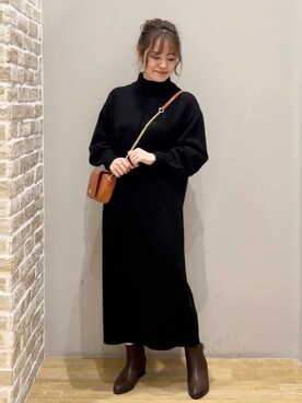 みぃーさん(レディース・153cm)の冬コーディネート