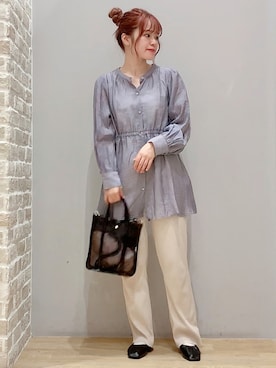 みぃーさん（レディース・153cm）の夏コーディネート