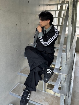 「adidas（アディダス）のアイテム（ブルゾン）」を使った、Yuheiさん（メンズ・174cm）の夏コーディネート