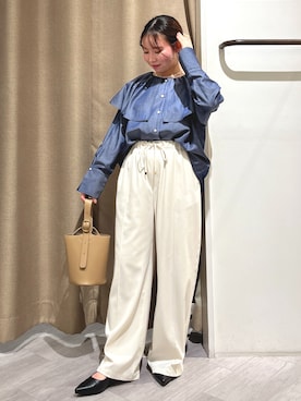 「アイテム（パンプス）」を使った、rnさん（レディース・149cm）の夏コーディネート
