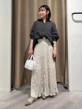 「アイテム（パンプス）」を使った、rnさん（レディース・149cm）の夏コーディネート