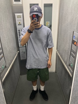 「PG（ピージー）のアイテム」を使った、タボつさん（メンズ・168cm）の秋コーディネート