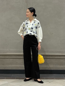 「UNITED ARROWS（ユナイテッドアローズ）のアイテム」を使った、YONEHAMAさん（レディース・157cm）の春コーディネート