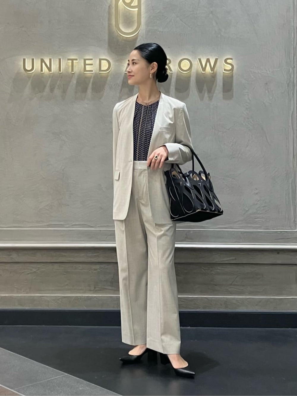 UNITED ARROWS（ユナイテッドアローズ）の「RIOPELE ノーカラー