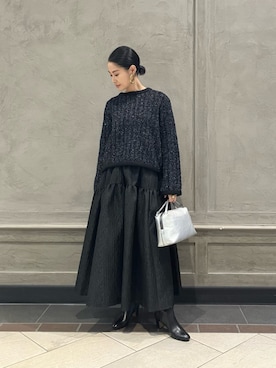YONEHAMAさん（レディース・157cm）の冬コーディネート