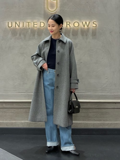 ユナイテッドアローズ　ステンカラーコート　MANTECO UNITED ARROWS（ユナイテッドアローズ） ステンカラーコート コート