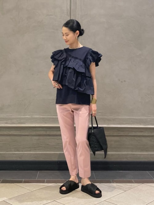 UNITED ARROWS（ユナイテッドアローズ）の「コンビ プリーツ T