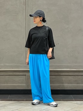 「UNITED ARROWS（ユナイテッドアローズ）のアイテム」を使った、YONEHAMAさん（レディース・157cm）の夏コーディネート