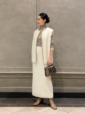 「united arrows」｜YONEHAMAさん（レディース・157cm）の秋コーディネート