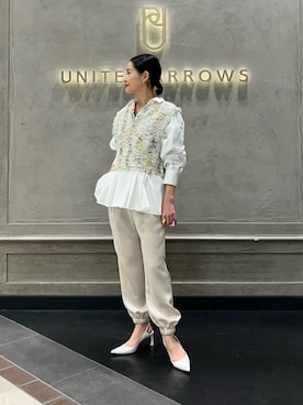 YONEHAMAさん（レディース・157cm）の春コーディネート