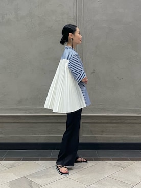 YONEHAMAさん（レディース・157cm）の春コーディネート