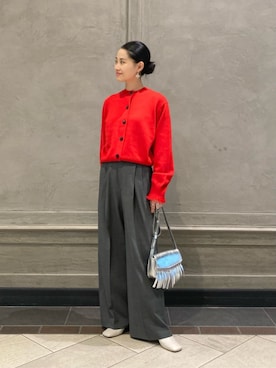 「LOEFF」｜YONEHAMAさん（レディース・157cm）の秋コーディネート