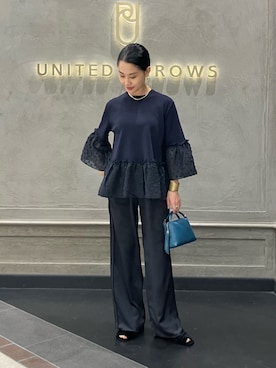 YONEHAMAさん（レディース・157cm）の夏コーディネート