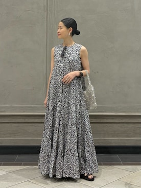 YONEHAMAさん（レディース・157cm）の春コーディネート