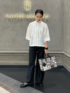 YONEHAMAさん（レディース・157cm）の秋コーディネート