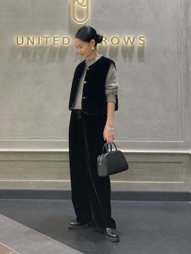 「united arrows」｜YONEHAMAさん（レディース・157cm）の秋コーディネート