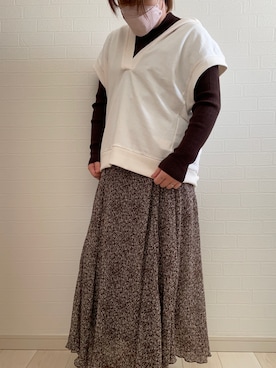 リーさん（レディース・157cm）の春コーディネート