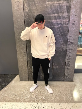 しんちゃんさん（メンズ・181cm）の冬コーディネート