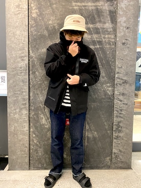 しんちゃんさん（メンズ・181cm）の夏コーディネート