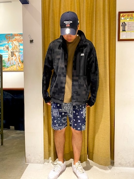 しんちゃんさん(メンズ・181cm)の夏コーディネート