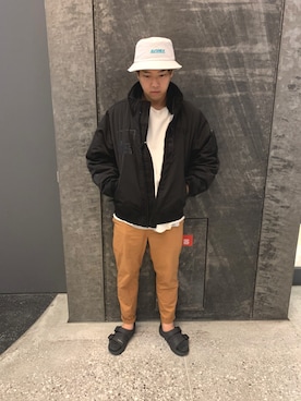 しんちゃんさん（メンズ・181cm）の夏コーディネート