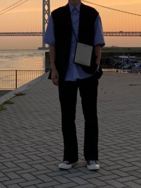 로끼さん（メンズ・171cm）の夏コーディネート