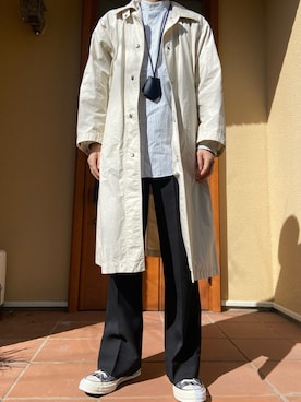 「KAIKO（カイコー）のアイテム（キーケース/キーアクセサリー）」を使った、로끼さん（メンズ・171cm）の冬コーディネート