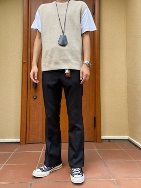 「RAGEBLUE（レイジブルー）のアイテム（財布/小物）」を使った、로끼さん（メンズ・171cm）の秋コーディネート