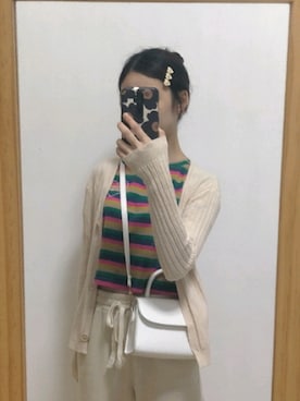 「日常」｜「アイテム（チノパンツ）」を使った、kotoko（Alice)さん（レディース・155cm）の秋コーディネート