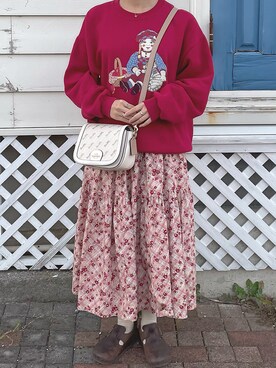 「ketty（ケティ）のアイテム」を使った、kinokowknさん（レディース・153cm）の秋コーディネート