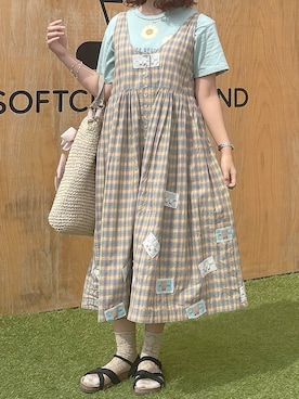 「ARCOPEDICO（アルコペディコ）のアイテム」を使った、kinokowknさん（レディース・153cm）の夏コーディネート