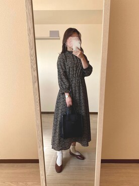 Bleu Bleuet ブルーブルーエ のワンピースを使った人気ファッションコーディネート Wear