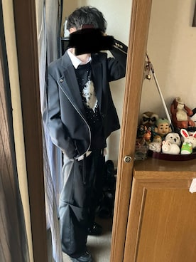 「GRANCY（グランシー）のアイテム」を使った、じっくんさん（メンズ・168cm）の冬コーディネート