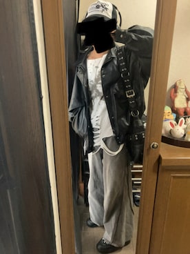 「OY（オーワイ）のアイテム」を使った、じっくんさん（メンズ・168cm）の秋コーディネート