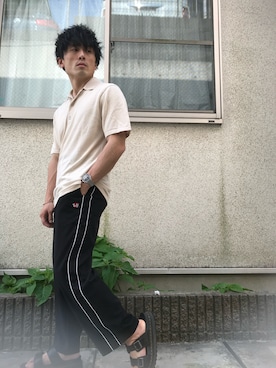 「UNIQLO U」｜ゆうたさん（メンズ・163cm）の夏コーディネート