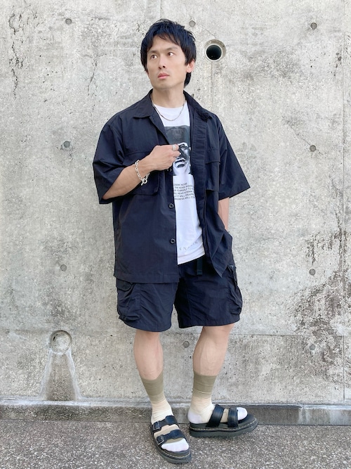 ヤマト【Dr.Martens】カジュアル もこもこスエード サンダル シースルーのアウターに編み上げサンダル「NARTILLA Ⅱ」を